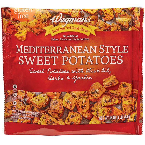 Wegmans Frozen Gluten Free Mediterranean Style Sweet Potatoes 20 Oz