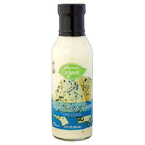 Wegmans Organic Chunky Blue Cheese Dressing 12 oz