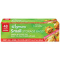 Wegmans Small Press & Close Top Storage Bags Quart Size 48 Count