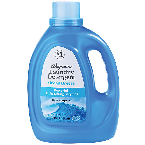 Wegmans Ocean Breeze Laundry Detergent 64 Loads