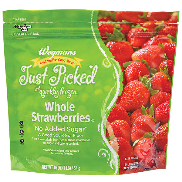 Wegmans Frozen Whole Strawberries 16 oz