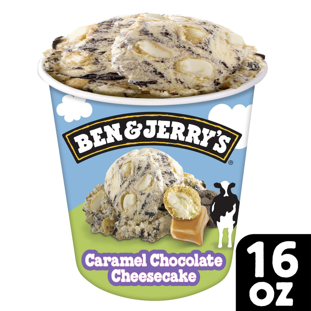 Ben & Jerry's Caramel Chocolate Cheesecake Ice Cream 1 Pint