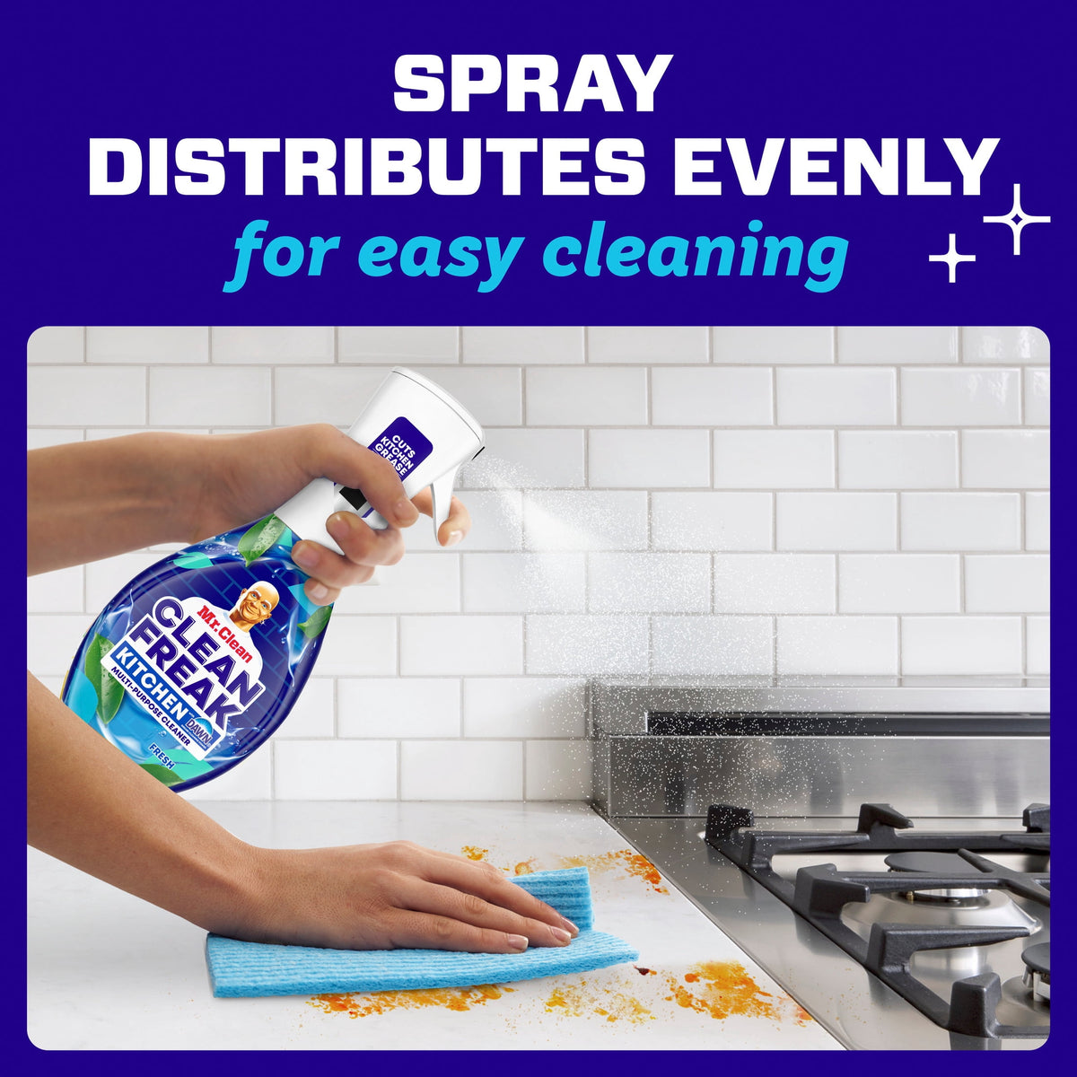 Mr. Clean Clean Freak Kitchen Multi-Purpose Degreaser Fresh Scent 16 fl oz