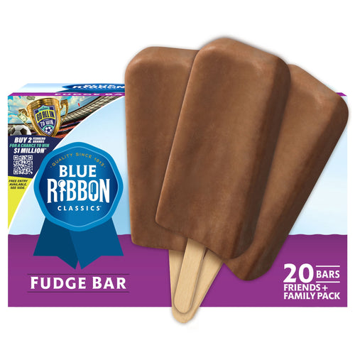 Blue Ribbon Classics Fudge Frozen Dessert Bars 20 Count 45 Fl Oz