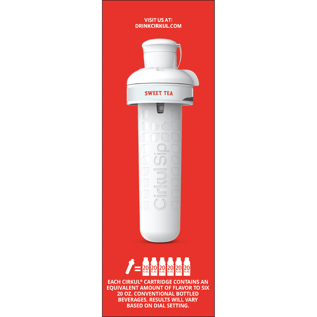 Cirkul Gateway Sweet Tea Naturally Caffeinated Instant Iced Tea Concentrate 0.68 fl oz Cartridge