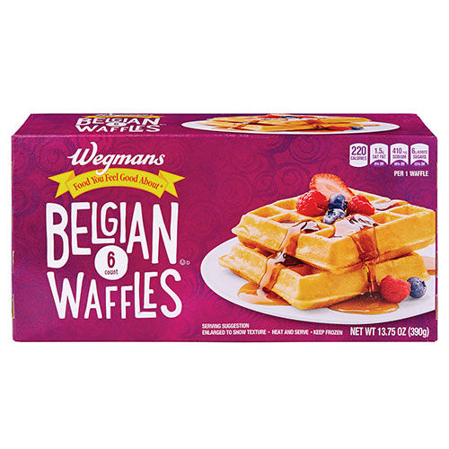 Wegmans Belgian Waffles 13.75 Oz