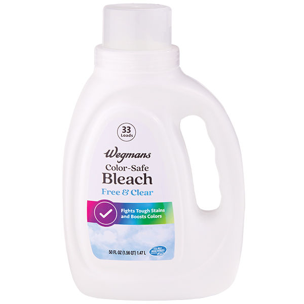 Wegmans Free And Clear Color-Safe Bleach 50 Fl Oz 33 Loads