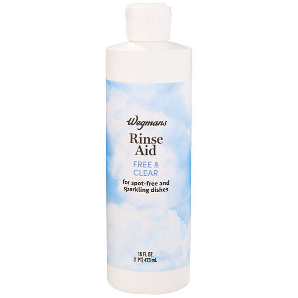 Wegmans Free & Clear Rinse Aid 16 Oz