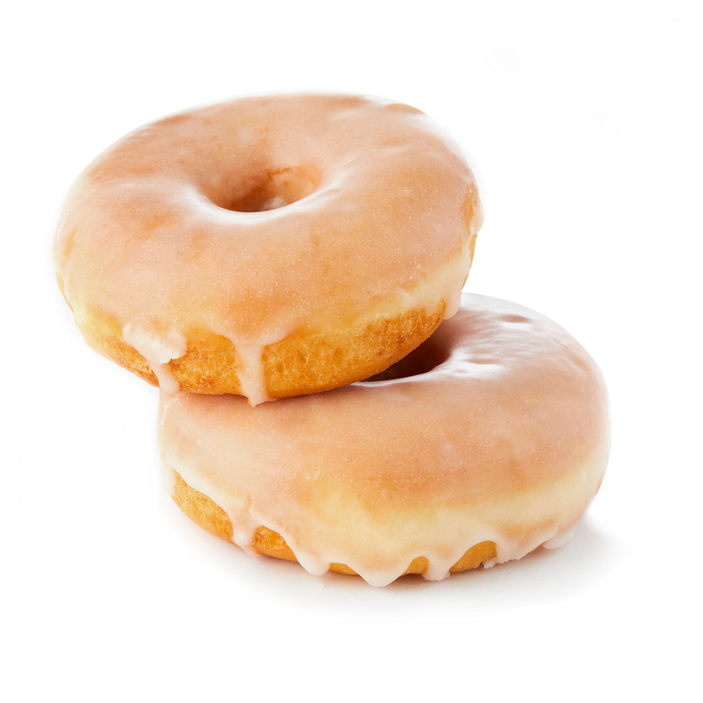Regular Vanilla Glazed Ring Donuts 4 Oz 2 Count Freshness Guaranteed