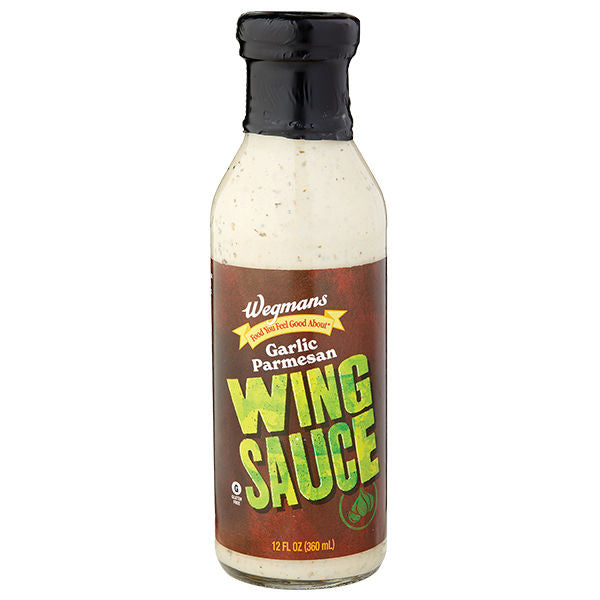 Wegmans Garlic Parmesan Wing Sauce 12 oz