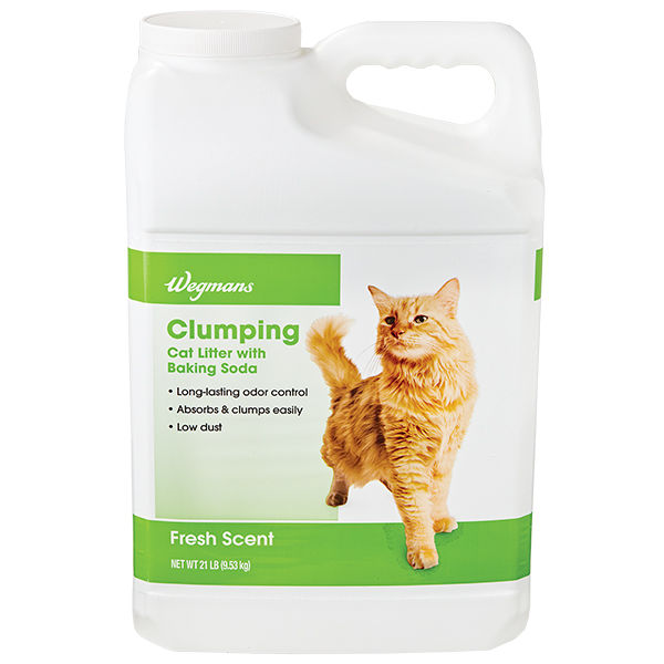 Wegmans Fresh Scent Clumping Cat Litter With Baking Soda 18 Lb