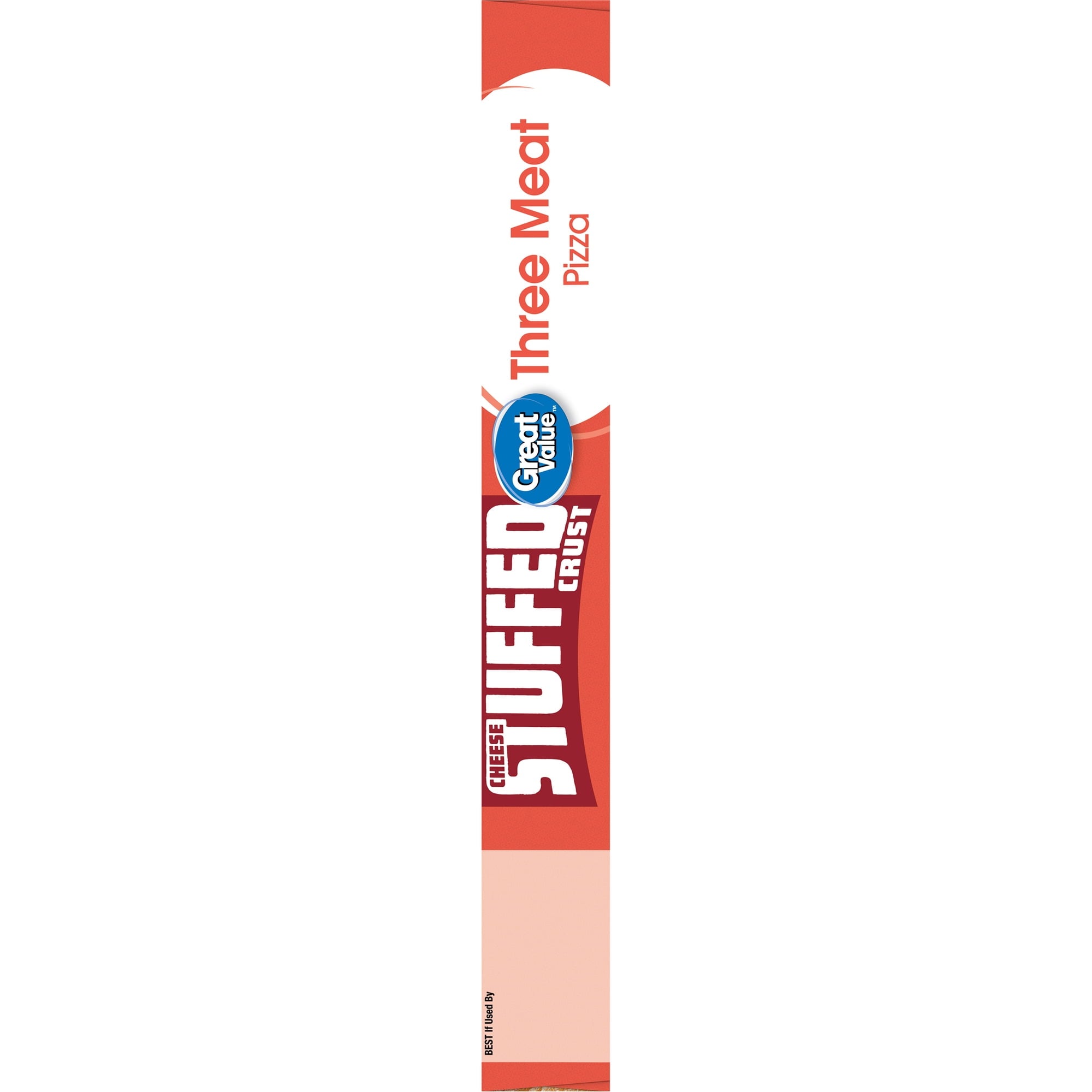 Great Value Stuffed Crust 3 Meat Frozen Pizza 23.75 Oz