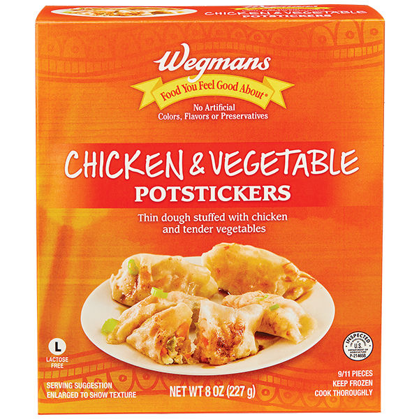 Wegmans Frozen Chicken & Vegetable Potstickers 12 Oz