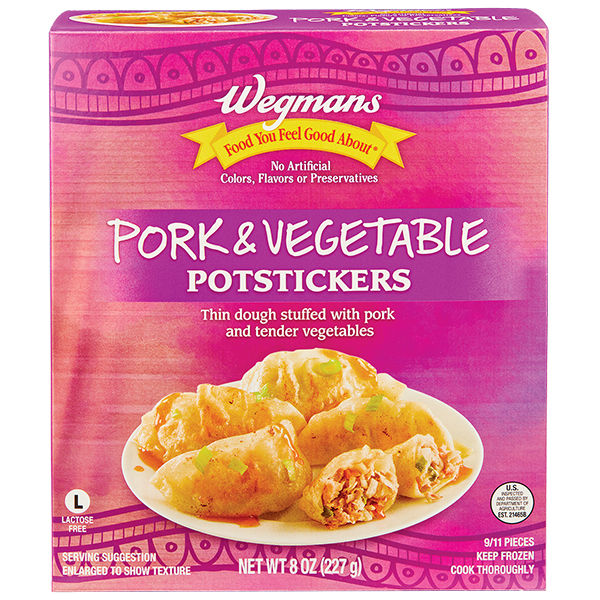 Wegmans Frozen Pork & Vegetable Potstickers 8 Oz