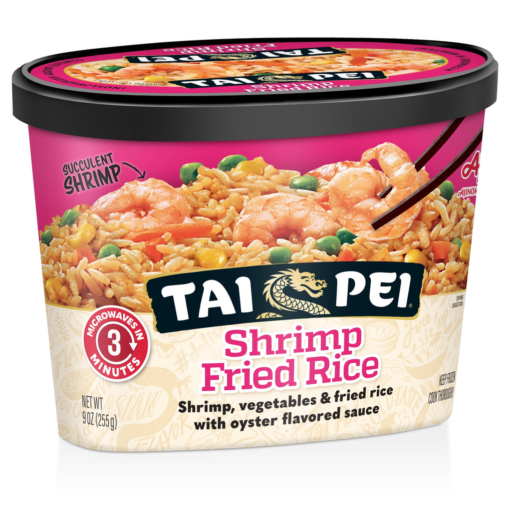 Tai Pei Shrimp Fried Rice Frozen Asian Entrée 9 Oz