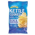 Wegmans Sea Salt & Cracked Pepper Kettle Cooked Potato Chips 7.75 Oz