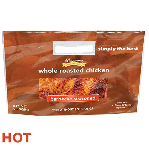 Wegmans BBQ Roasted Chicken Hot 34 oz