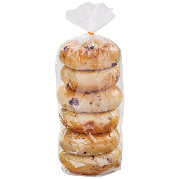 Wegmans Blueberry Bagels 6 Pack 23 oz