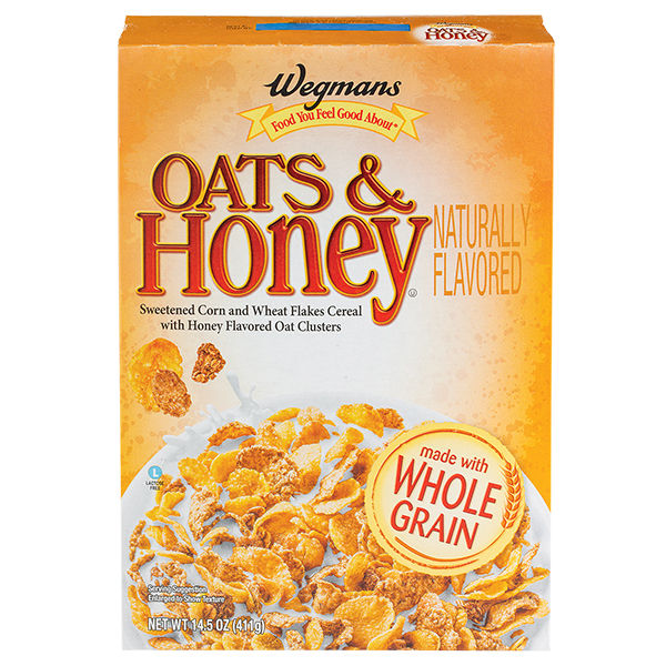 Wegmans Oats & Honey Cereal 14.5 oz