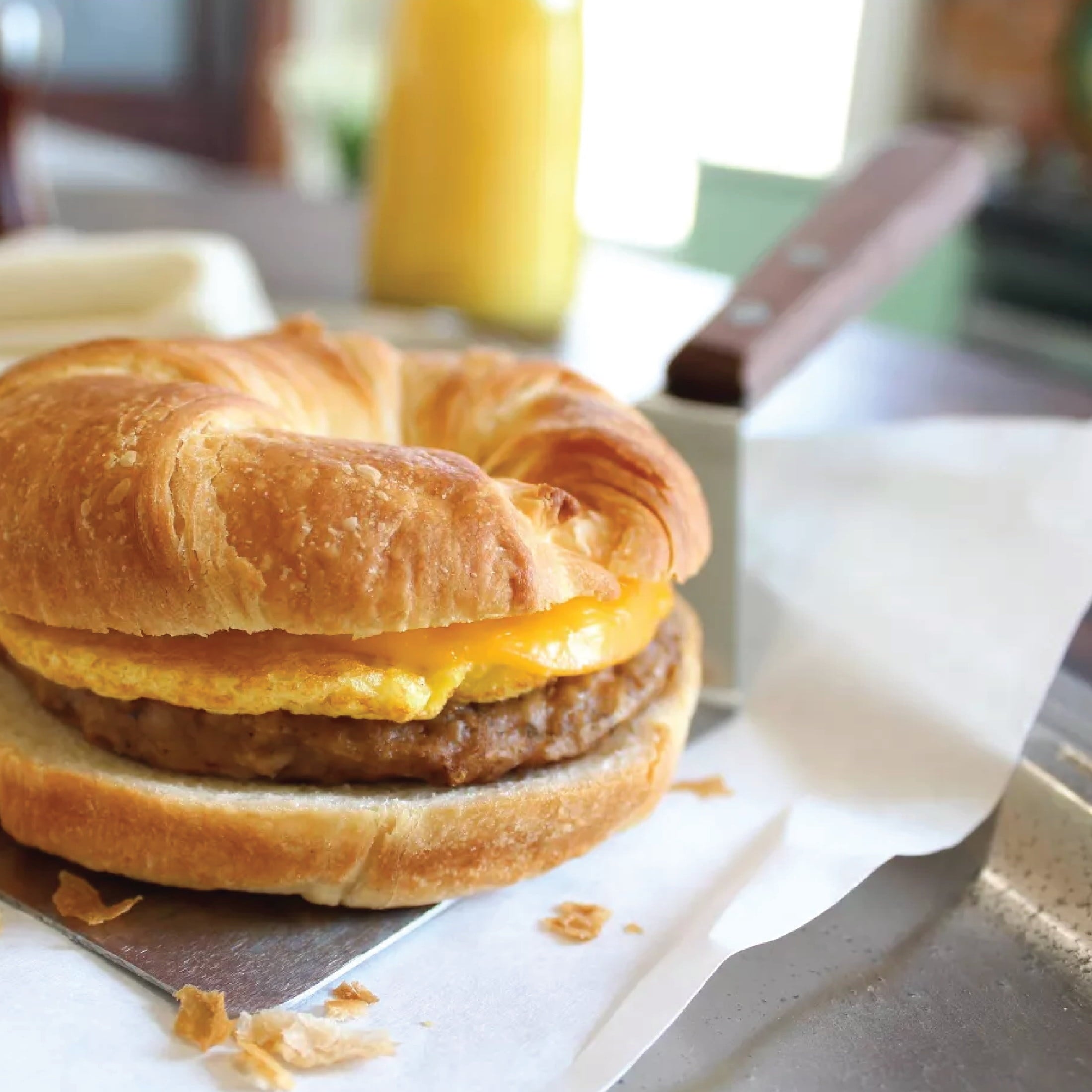 Jimmy Dean Sausage Egg & Cheese Croissant Frozen Sandwich 54 Oz 12 Count