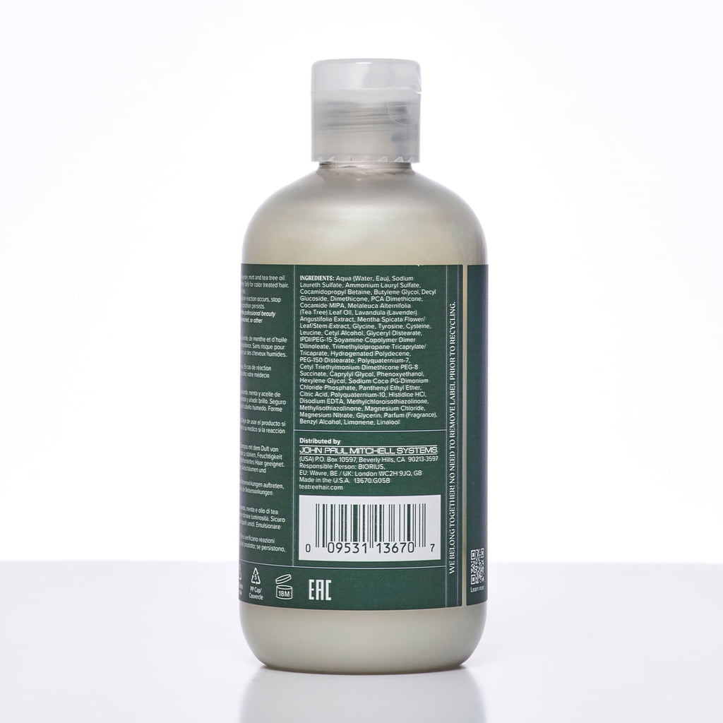 Paul Mitchell Tea Tree Lavender Mint Moisturizing Shampoo Soothes Replenishes Dry Hair 10.14 oz