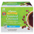 Wegmans Toasted Coconut Coffee Light Roast Capsules Family Pack 48 Count