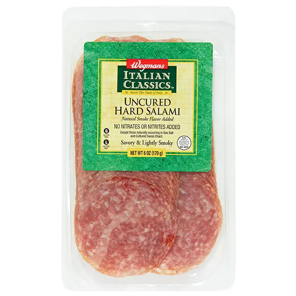 Wegmans Italian Classics Uncured Hard Salami-6 oz