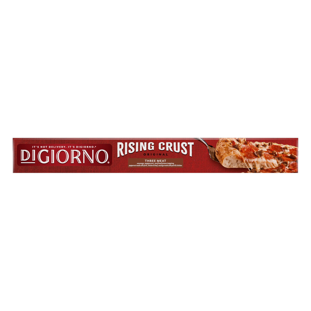 DiGiorno Rising Crust Three Meat Frozen Pizza 27.1 Oz
