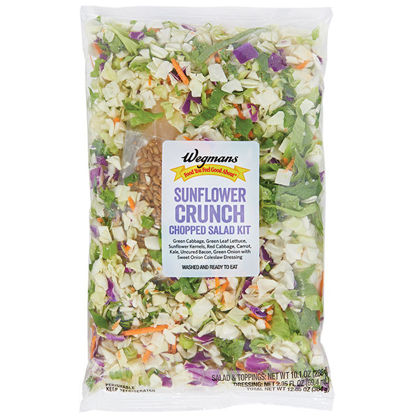 Wegmans Sunflower Crunch Chopped Salad Kit 6.75 Oz