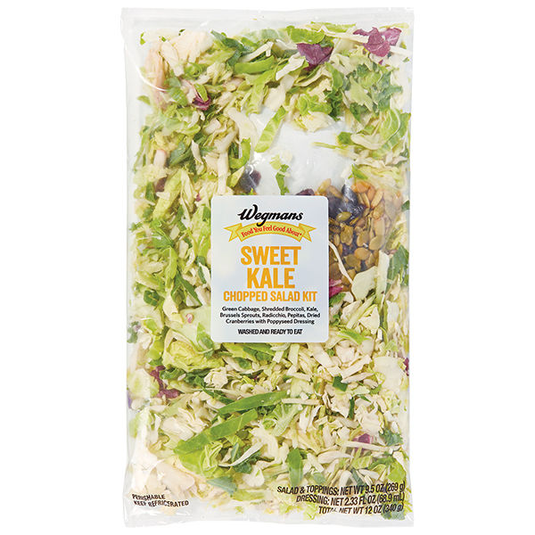 Wegmans Sweet Kale Chopped Salad Kit 9.5 Oz
