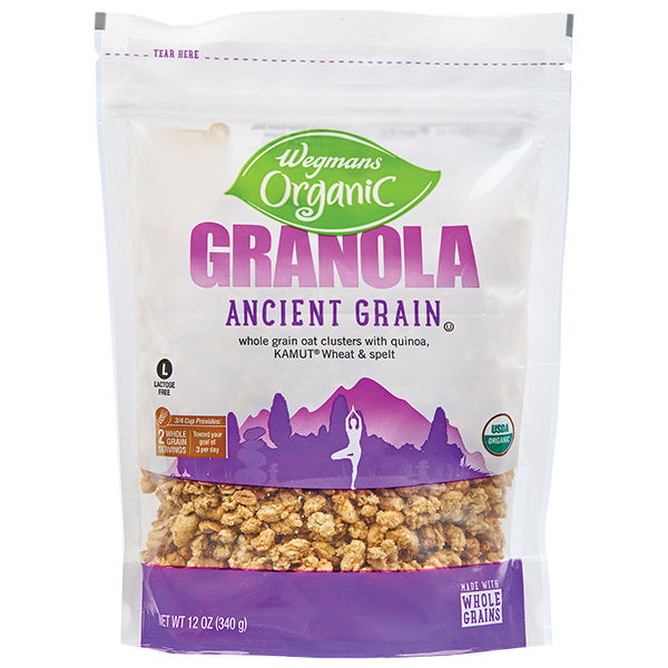 Wegmans Organic Ancient Grain Granola 12 oz