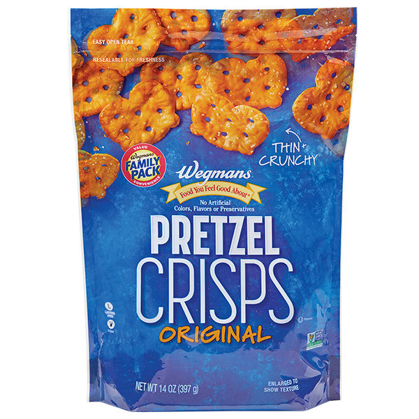 Wegmans Original Pretzel Crisps Family Pack 14 Oz