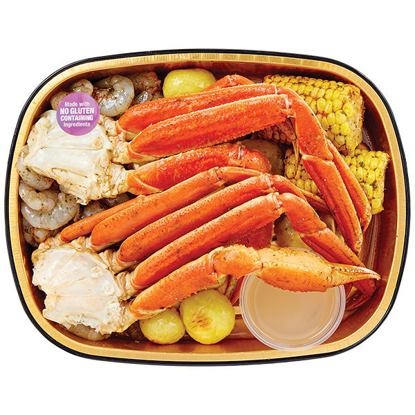 Wegmans Gold Pan Crab and Shrimp Steam Pot 40 Oz