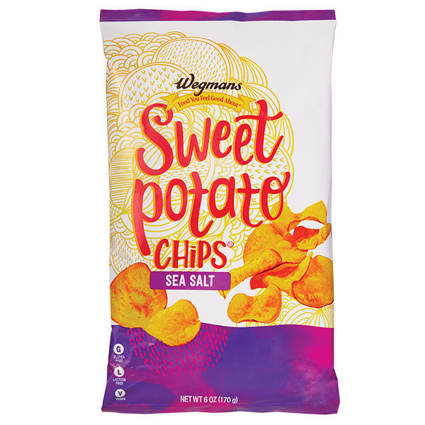 Wegmans Sea Salt Sweet Potato Chips 6 Oz