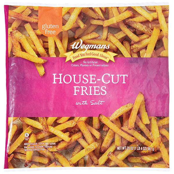 Wegmans Frozen House-Cut Fries 20 Oz
