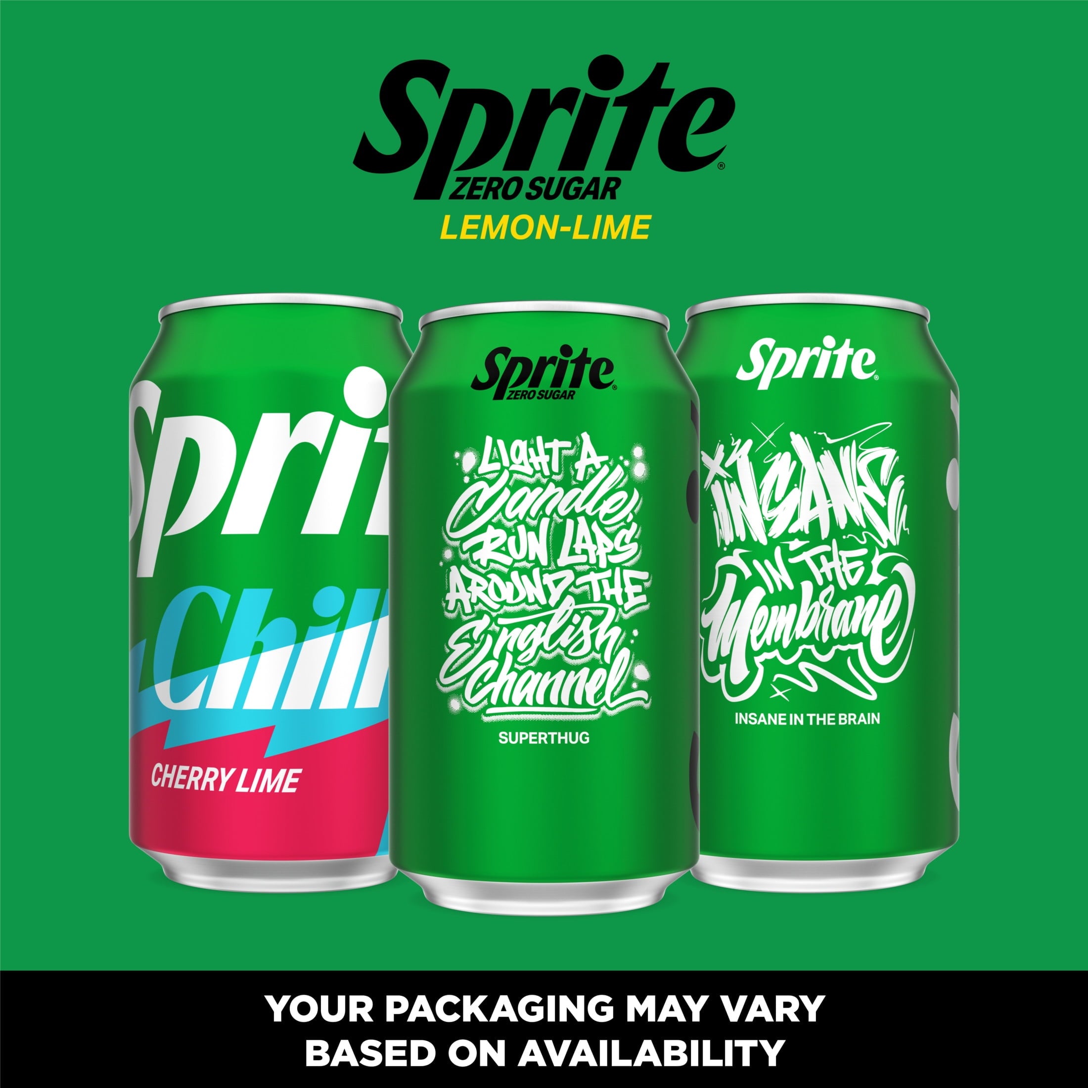 Sprite Zero Sugar Lemon-Lime Caffeine Free Soda Pop Fridge Pack Cans 12 Fl Oz 12 Pack