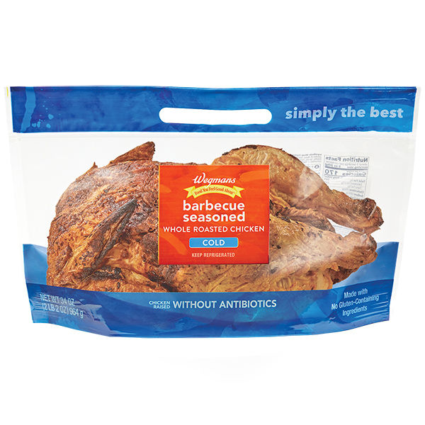 Wegmans BBQ Roasted Chicken 34 oz