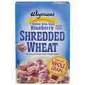 Wegmans Frosted Bite-Size Blueberry Shredded Wheat Cereal 13.5 oz