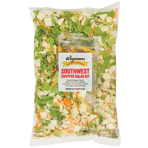 Wegmans Southwest Chopped Salad Kit 9.25 Oz