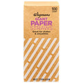 Wegmans Giant Paper Straws 25 Count