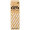 Wegmans Regular Paper Straws 100 Count