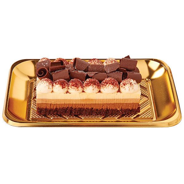 Wegmans Triple Chocolate Mousse Cake Half 10 oz