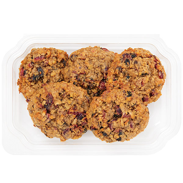 Wegmans Outrageous Oat Cookies 5 Pack 8 Oz