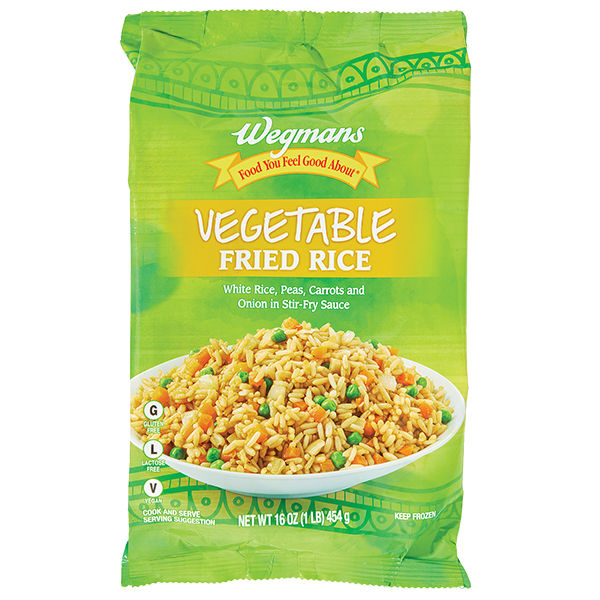 Wegmans Frozen Vegetable Fried Rice 16 Oz