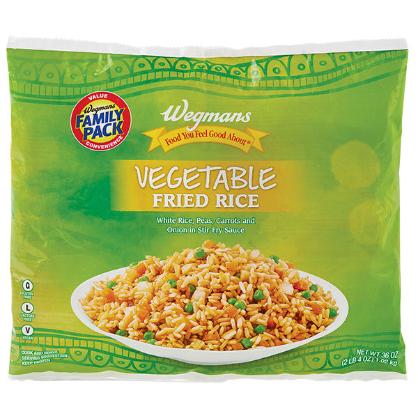 Wegmans Frozen Vegetable Fried Rice Family Pack 32 Oz