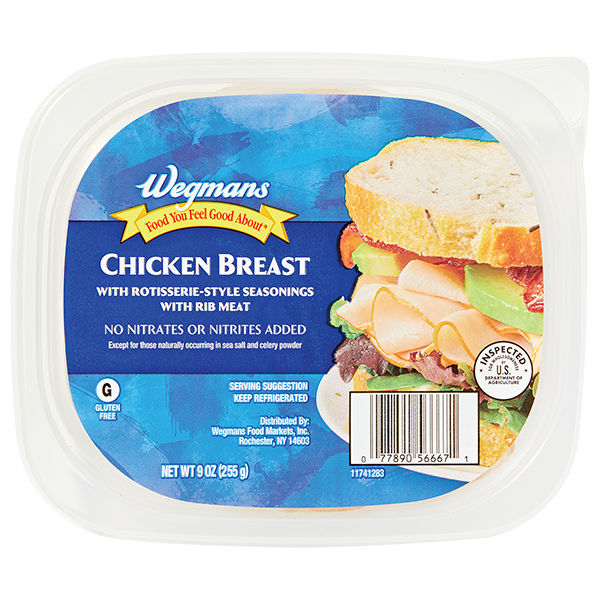 Wegmans Chicken Breast with Rotisserie-Style Seasonings 34 oz
