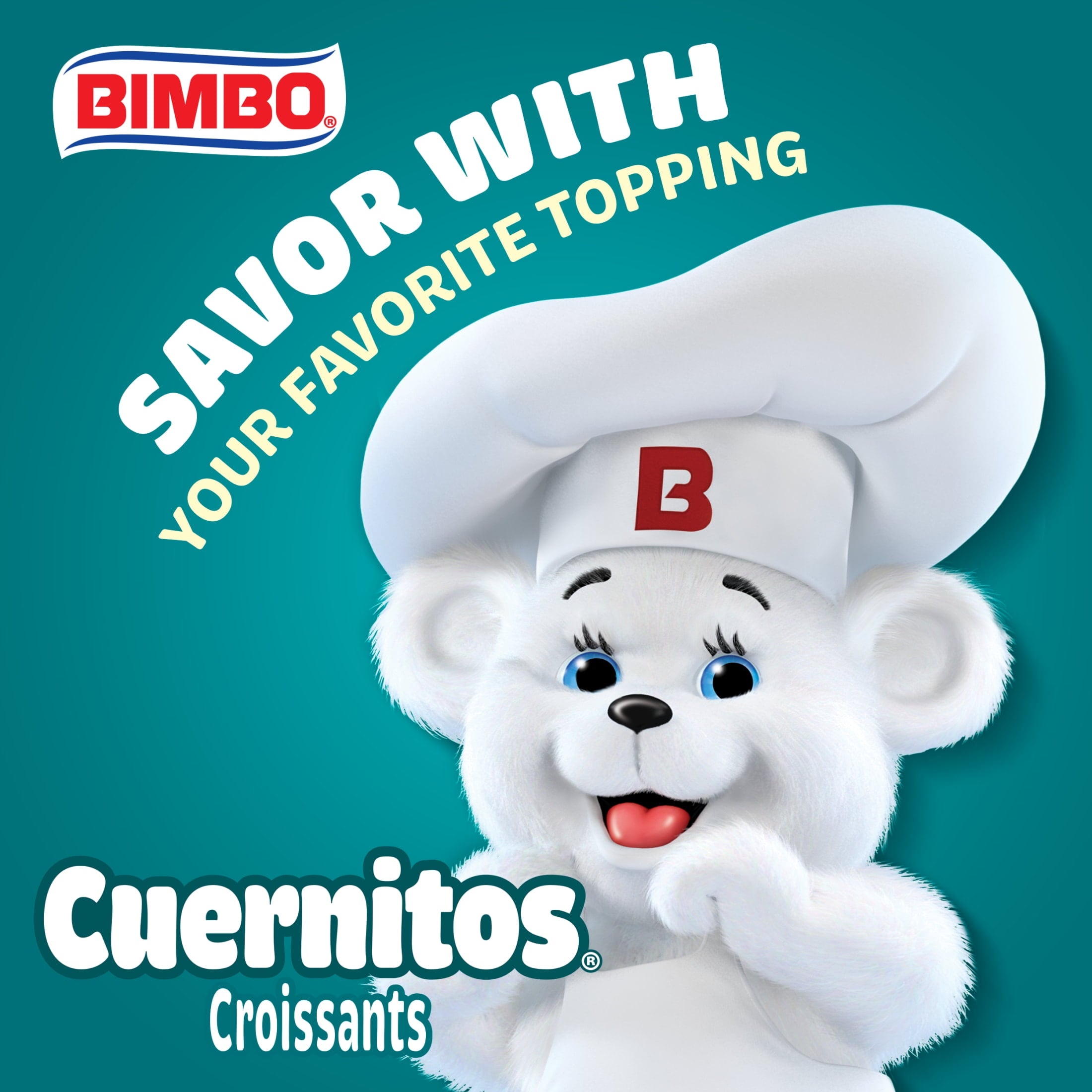 Cuernitos Plain Croissants 14.08 Oz 8 Count Bimbo