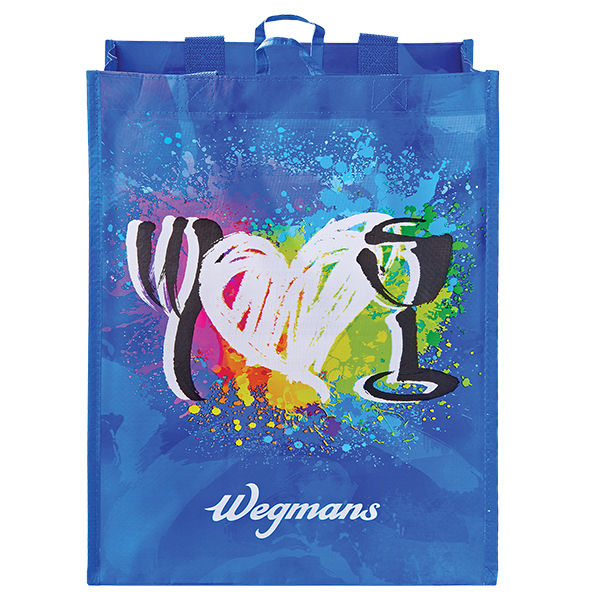 Wegmans Reusable Shopping Bag Splash Heart