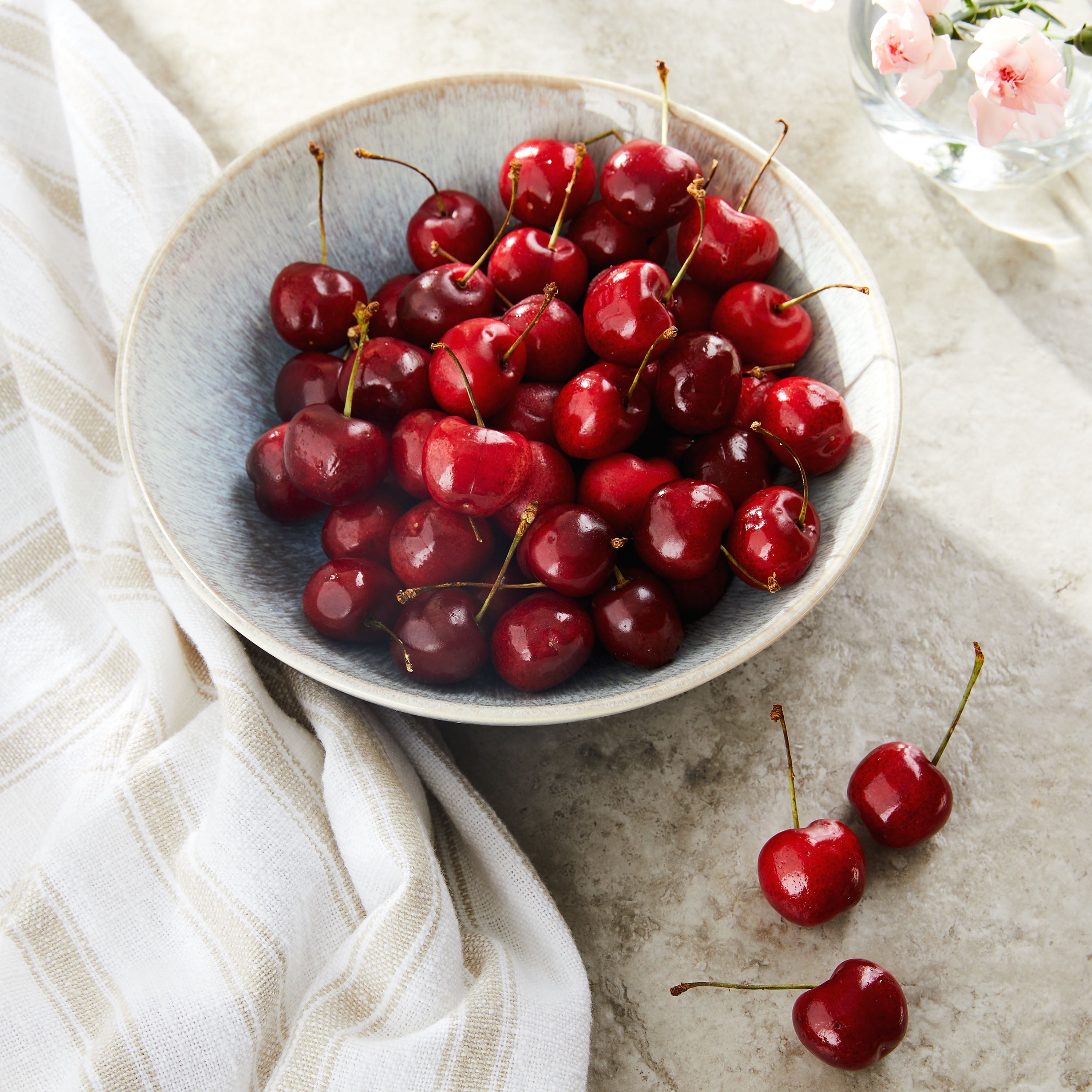 Fresh Red Cherries 2.25 Lb Bag