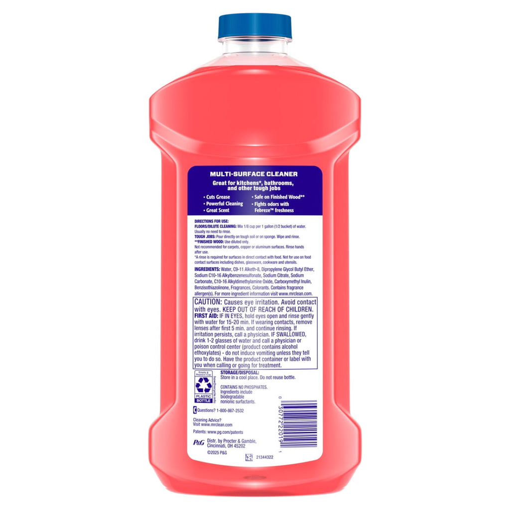 Mr. Clean All Purpose Cleaner Liquid Watermelon 41 fl oz